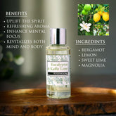 Rosemoore Eucalyptus and Kaffir Lime Home Fragrance Scented Oil 15ml